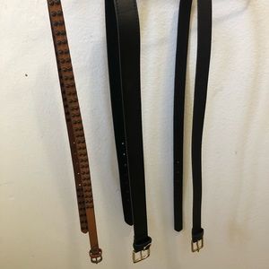 Leather belts